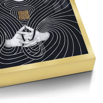The Golden Labyrinth - Fine Art