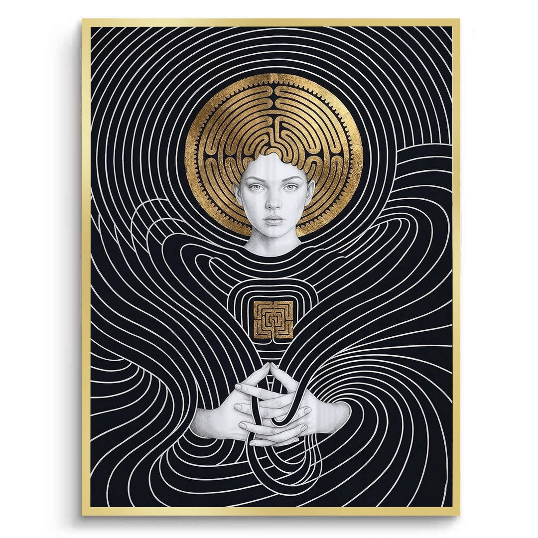 2The Golden Labyrinth - Fine Art
