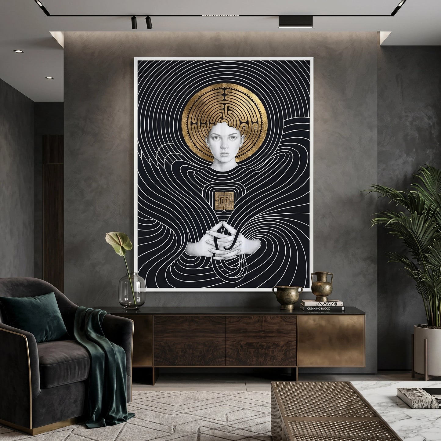 2The Golden Labyrinth - Fine Art