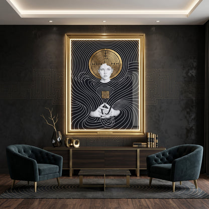 The Golden Labyrinth - Fine Art