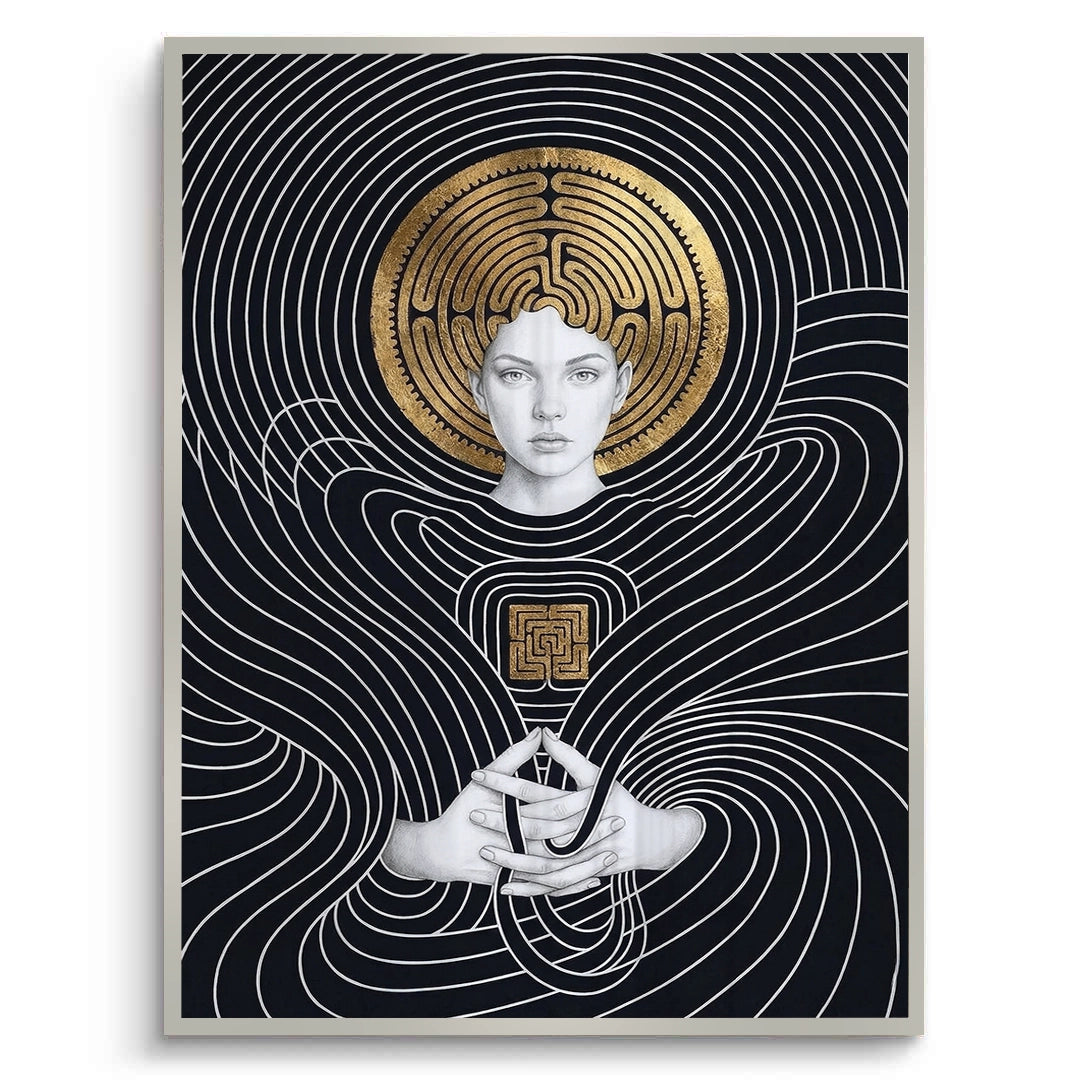 2The Golden Labyrinth - Fine Art