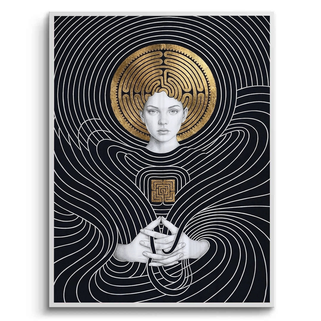 2The Golden Labyrinth - Fine Art