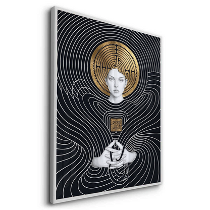 The Golden Labyrinth - Fine Art