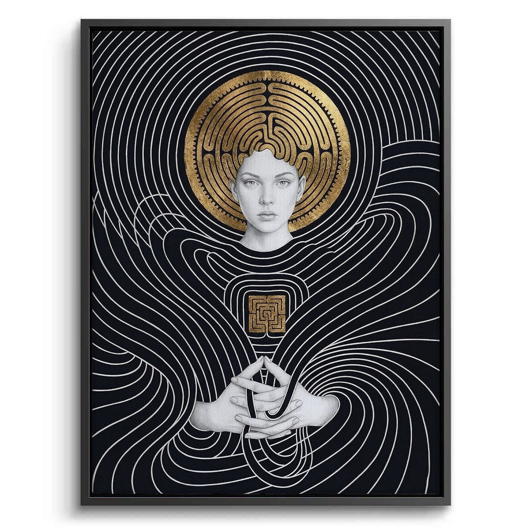 2The Golden Labyrinth - Canvas