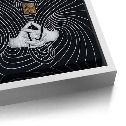 The Golden Labyrinth - Canvas