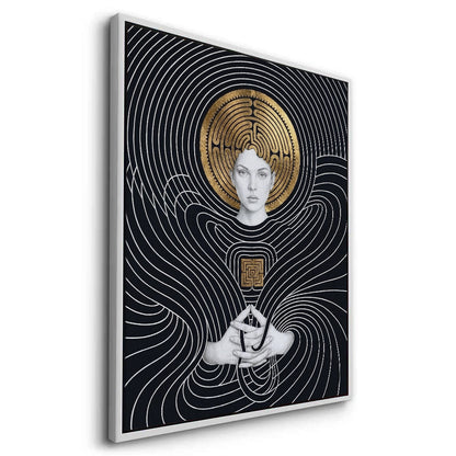 The Golden Labyrinth - Canvas