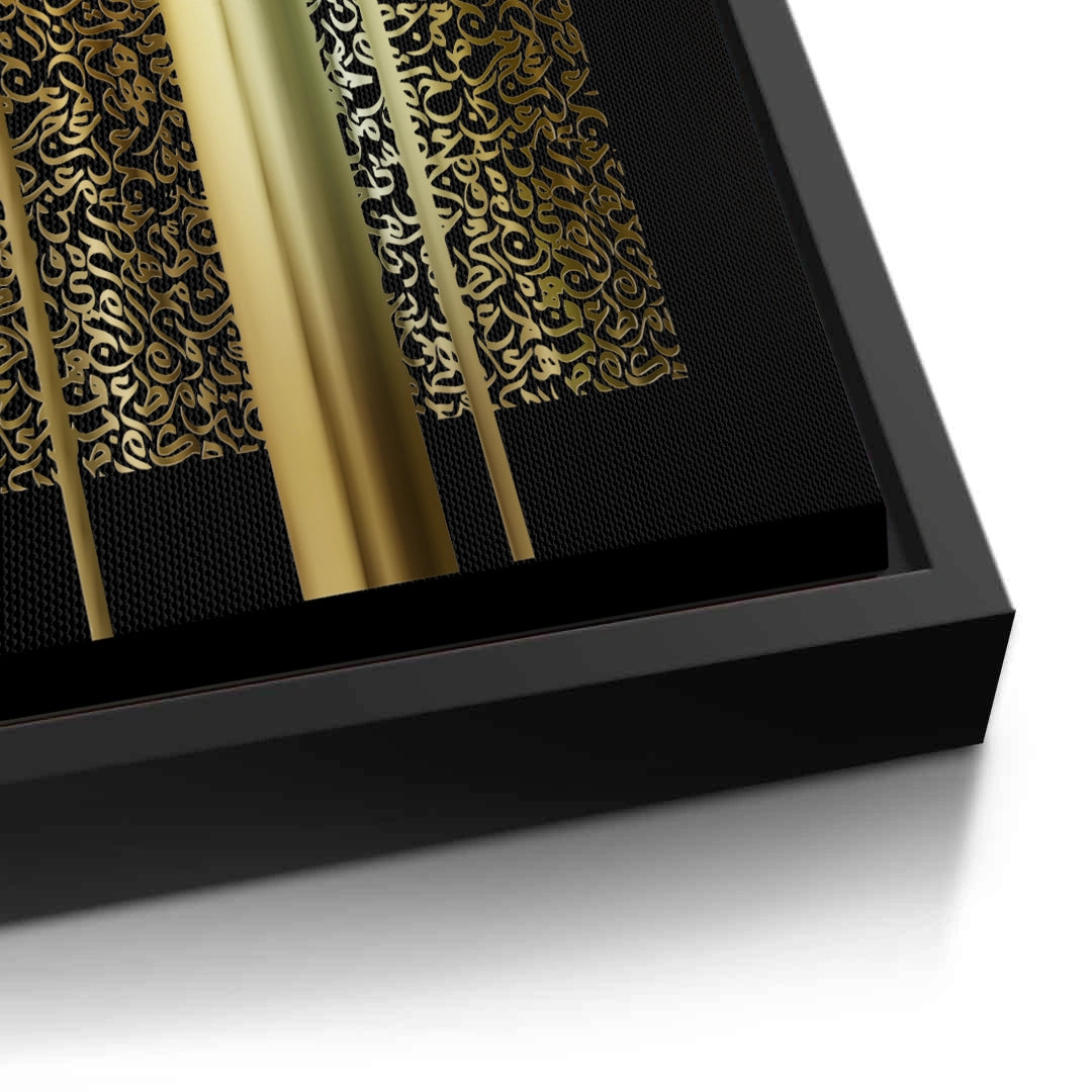 2The Golden Pillars - Canvas