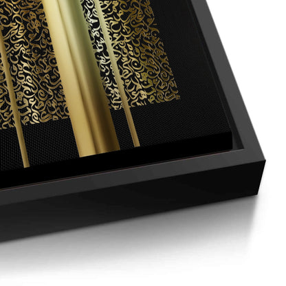 The Golden Pillars - Canvas