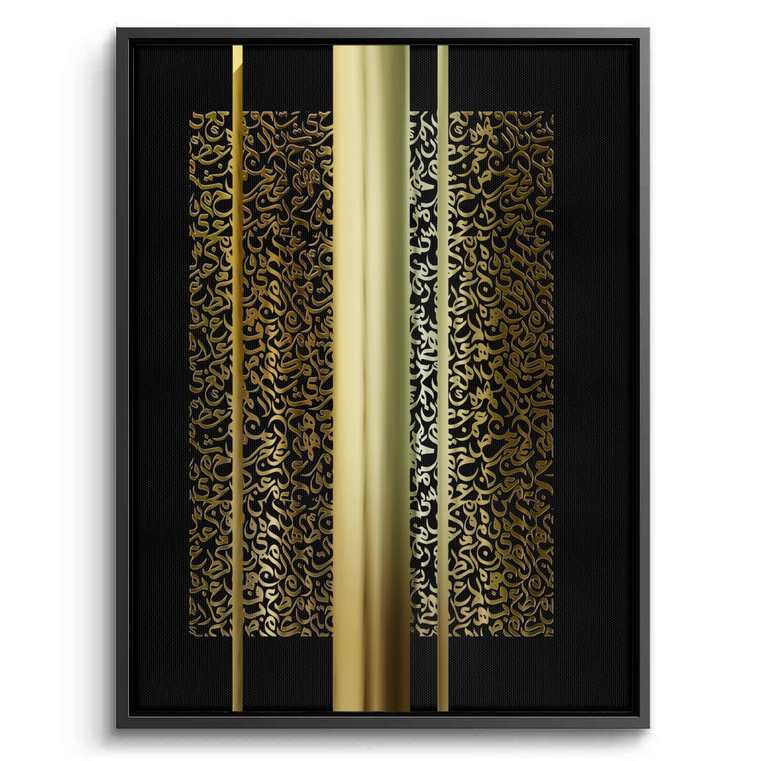 2The Golden Pillars - Canvas