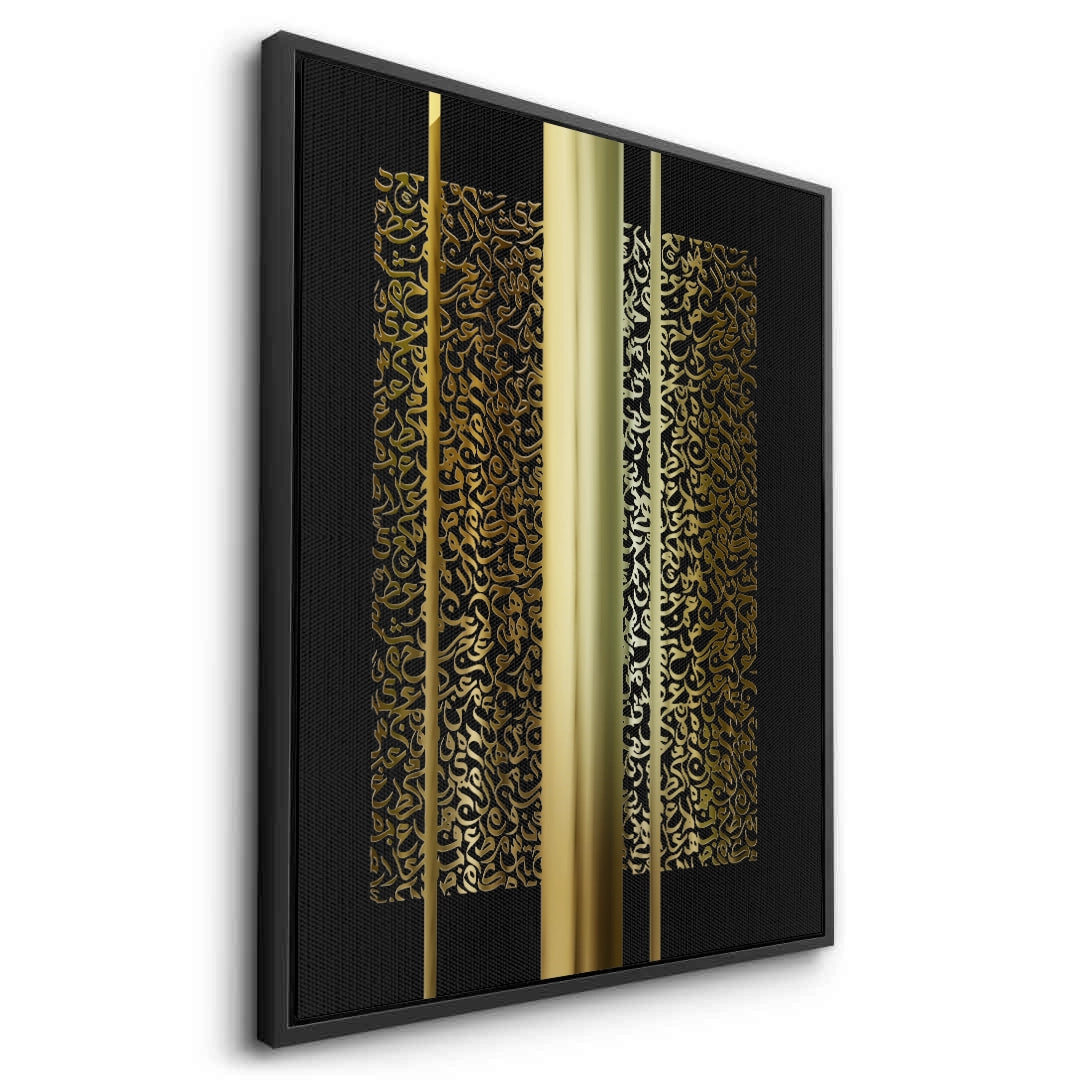 2The Golden Pillars - Canvas