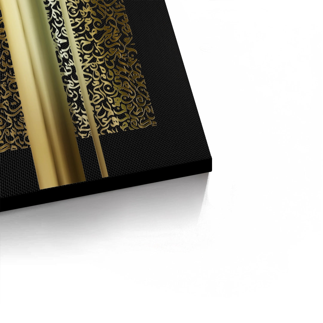 2The Golden Pillars - Canvas