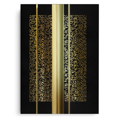 The Golden Pillars - Canvas