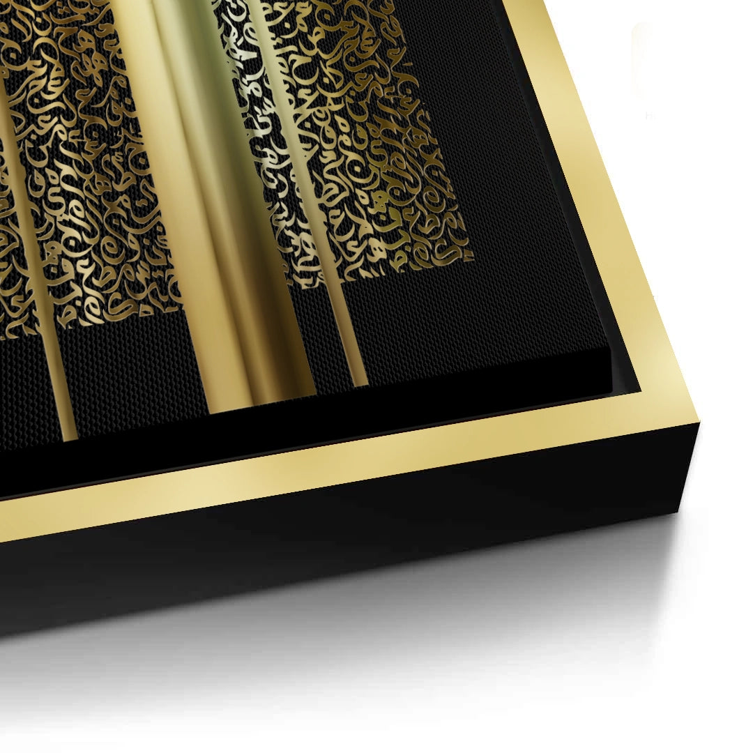 2The Golden Pillars - Canvas