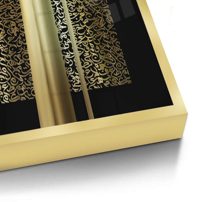 The Golden Pillars - Fine Art