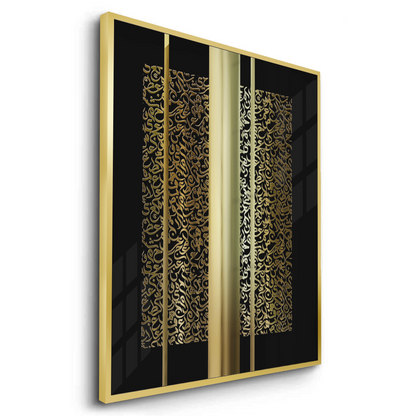 The Golden Pillars - Fine Art