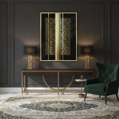 The Golden Pillars - Fine Art