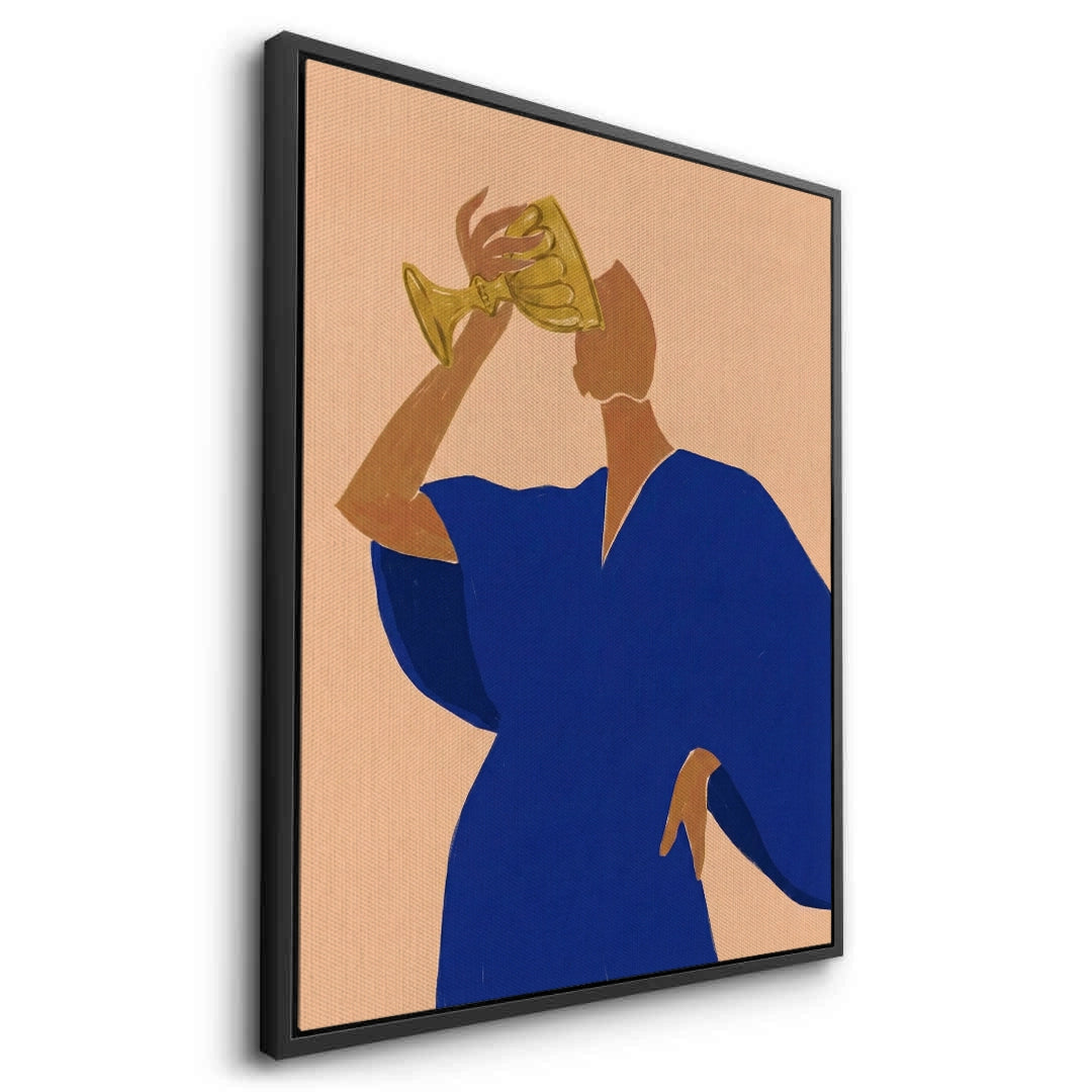 2The Golden Sip - Canvas