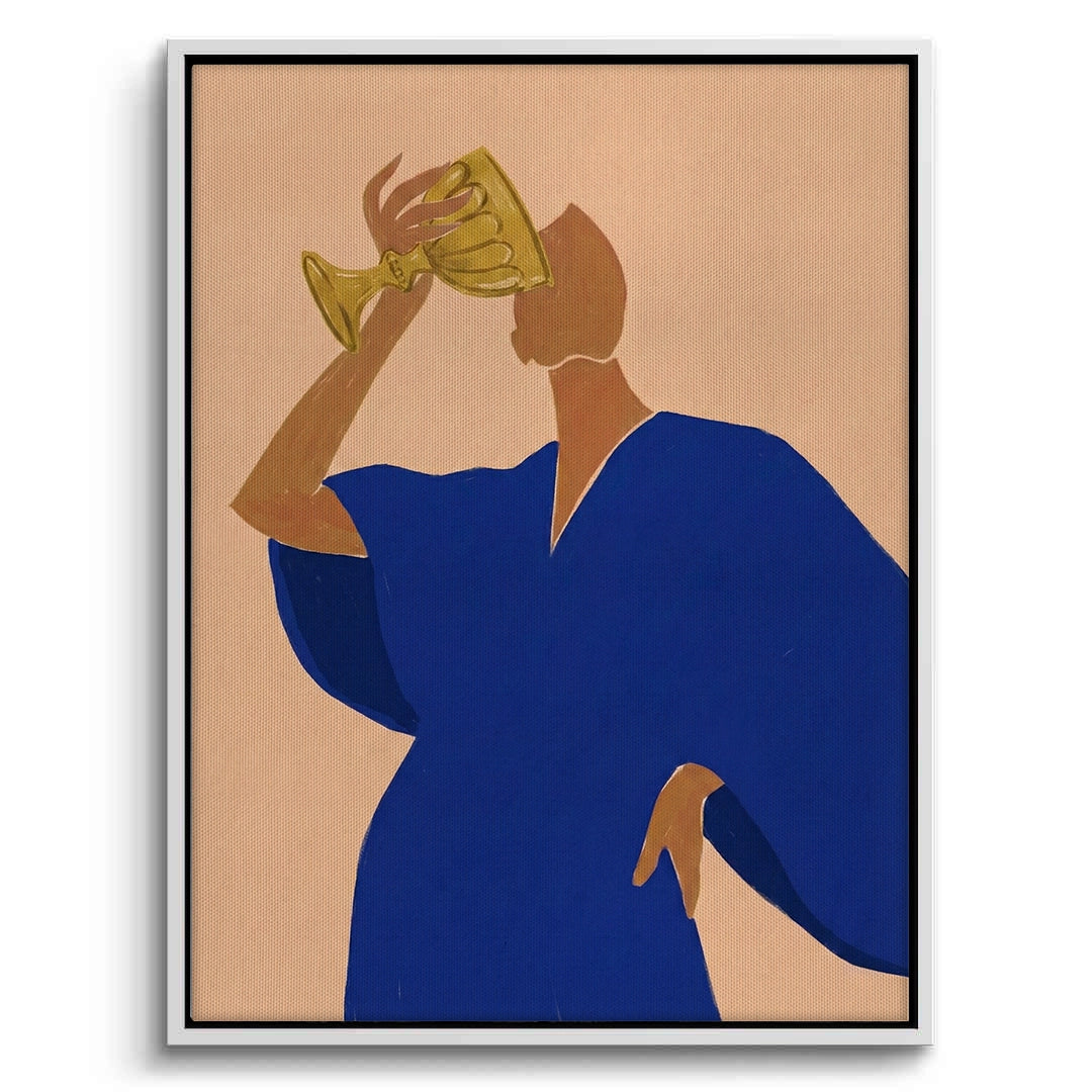 2The Golden Sip - Canvas