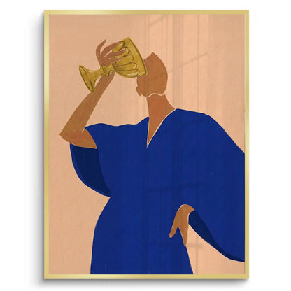 The Golden Sip - Fine Art