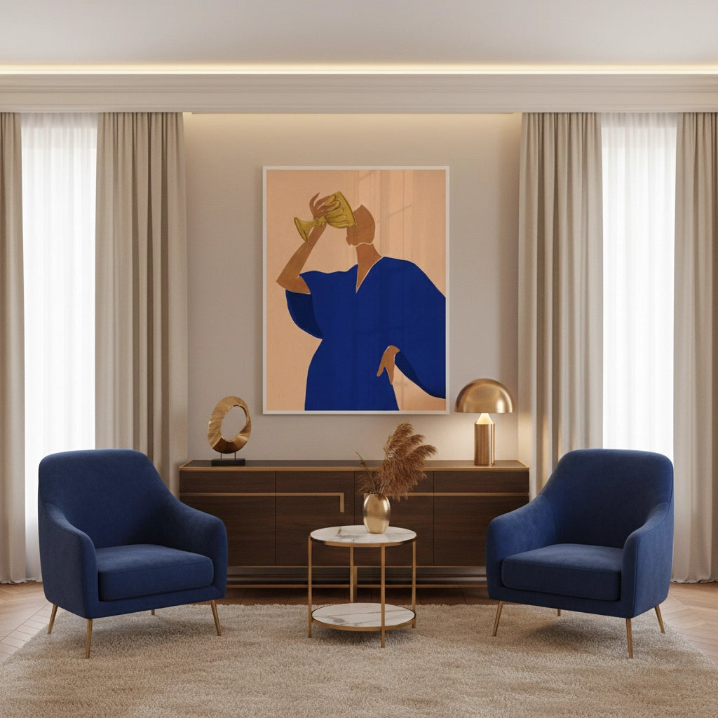 The Golden Sip - Fine Art