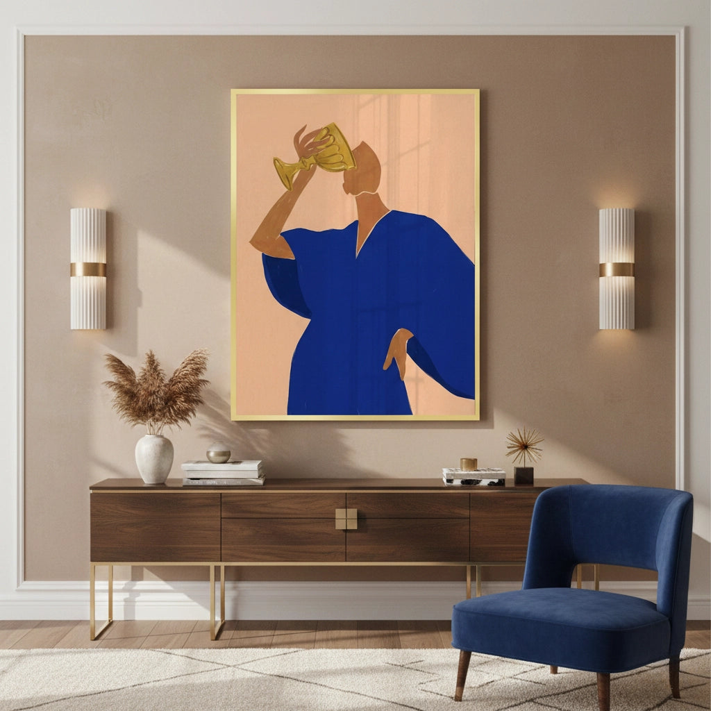 2The Golden Sip - Fine Art