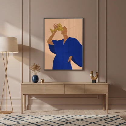 The Golden Sip - Fine Art