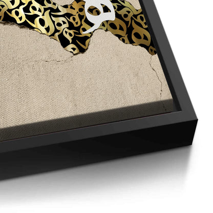 The Golden Veil - Canvas