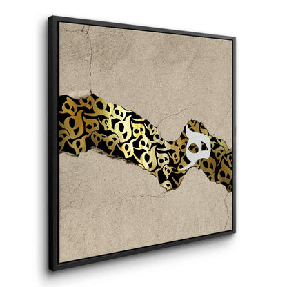 The Golden Veil - Canvas