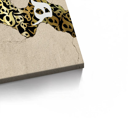 The Golden Veil - Canvas