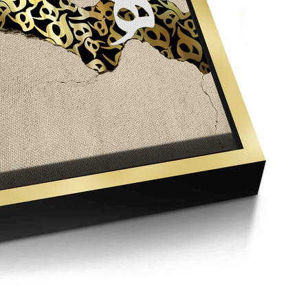 The Golden Veil - Canvas