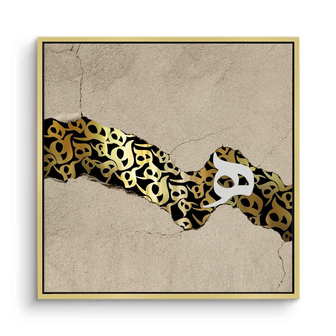 2The Golden Veil - Canvas