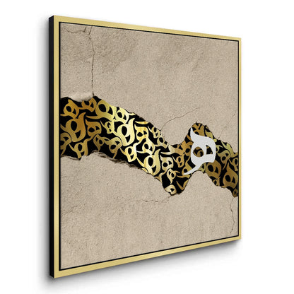 The Golden Veil - Canvas