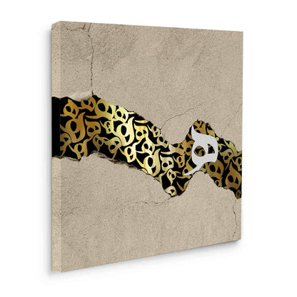 The Golden Veil - Canvas