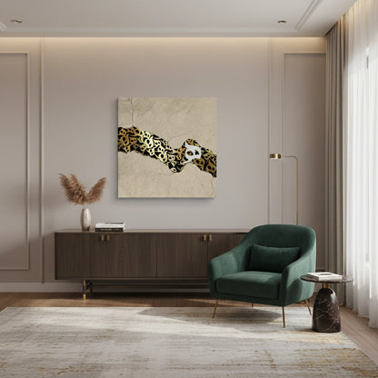 The Golden Veil - Canvas