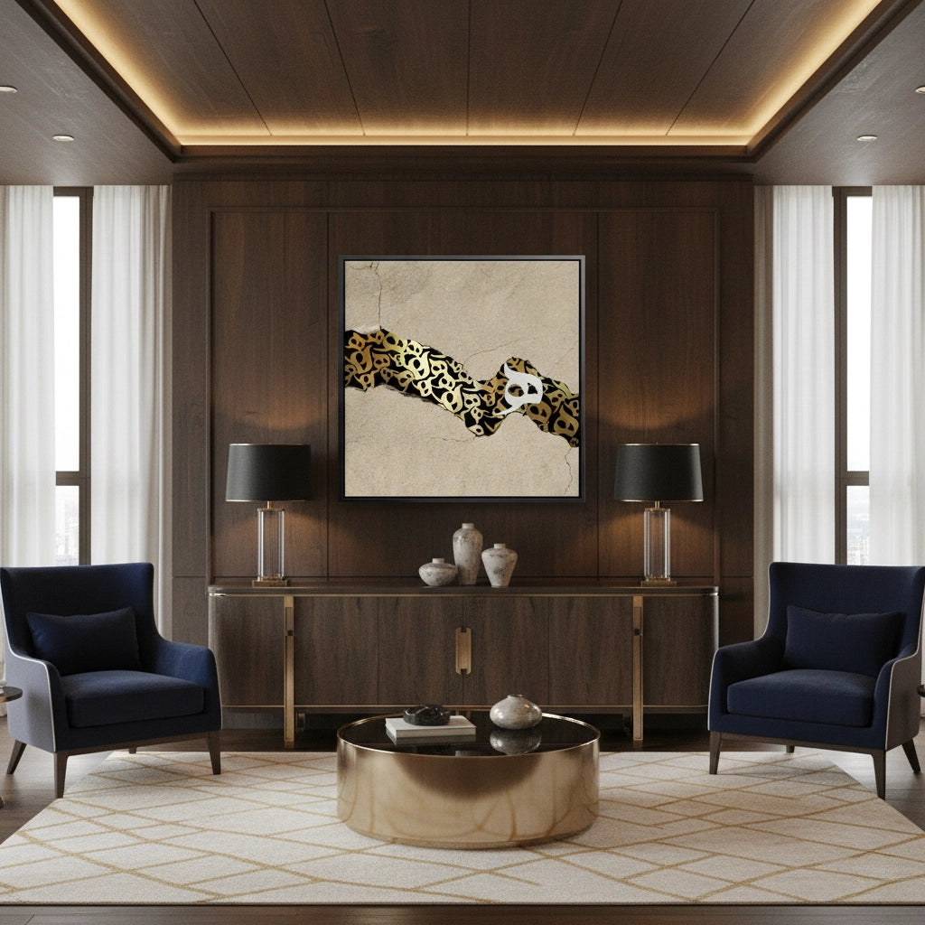 2The Golden Veil - Canvas