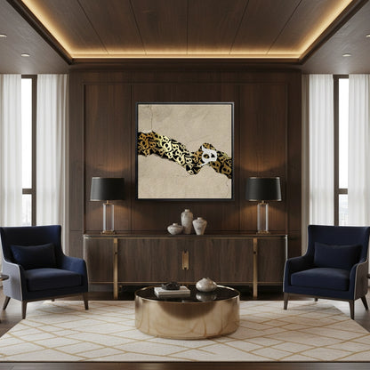 The Golden Veil - Canvas