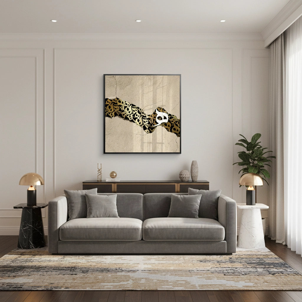 The Golden Veil - Fine Art