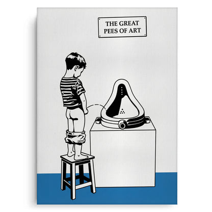 The Great Pees of Art - Canvas