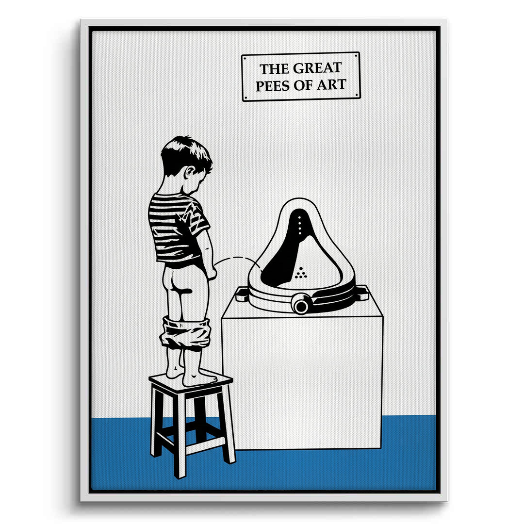 2The Great Pees of Art - Canvas