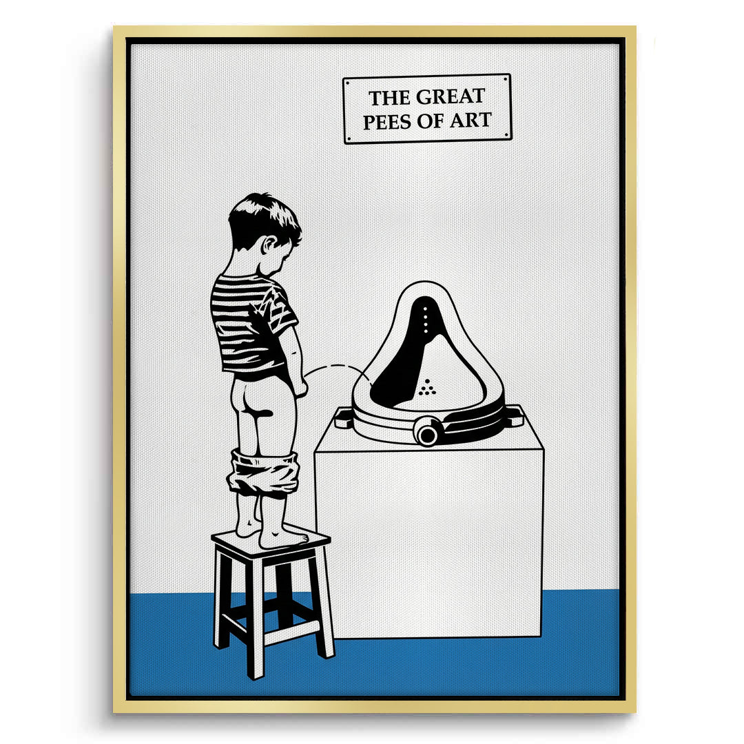 2The Great Pees of Art - Canvas