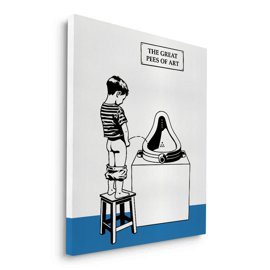 2The Great Pees of Art - Canvas