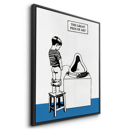 The Great Pees of Art - Canvas