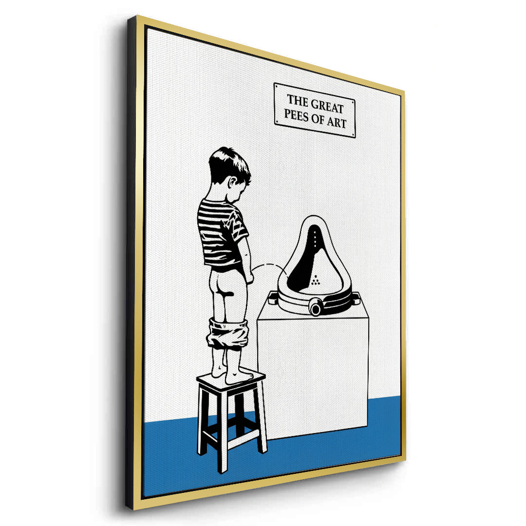 2The Great Pees of Art - Canvas