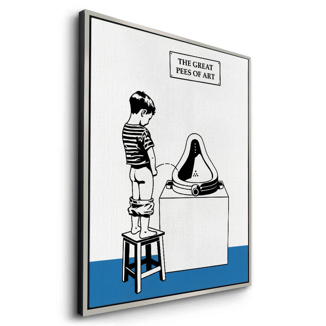 2The Great Pees of Art - Canvas