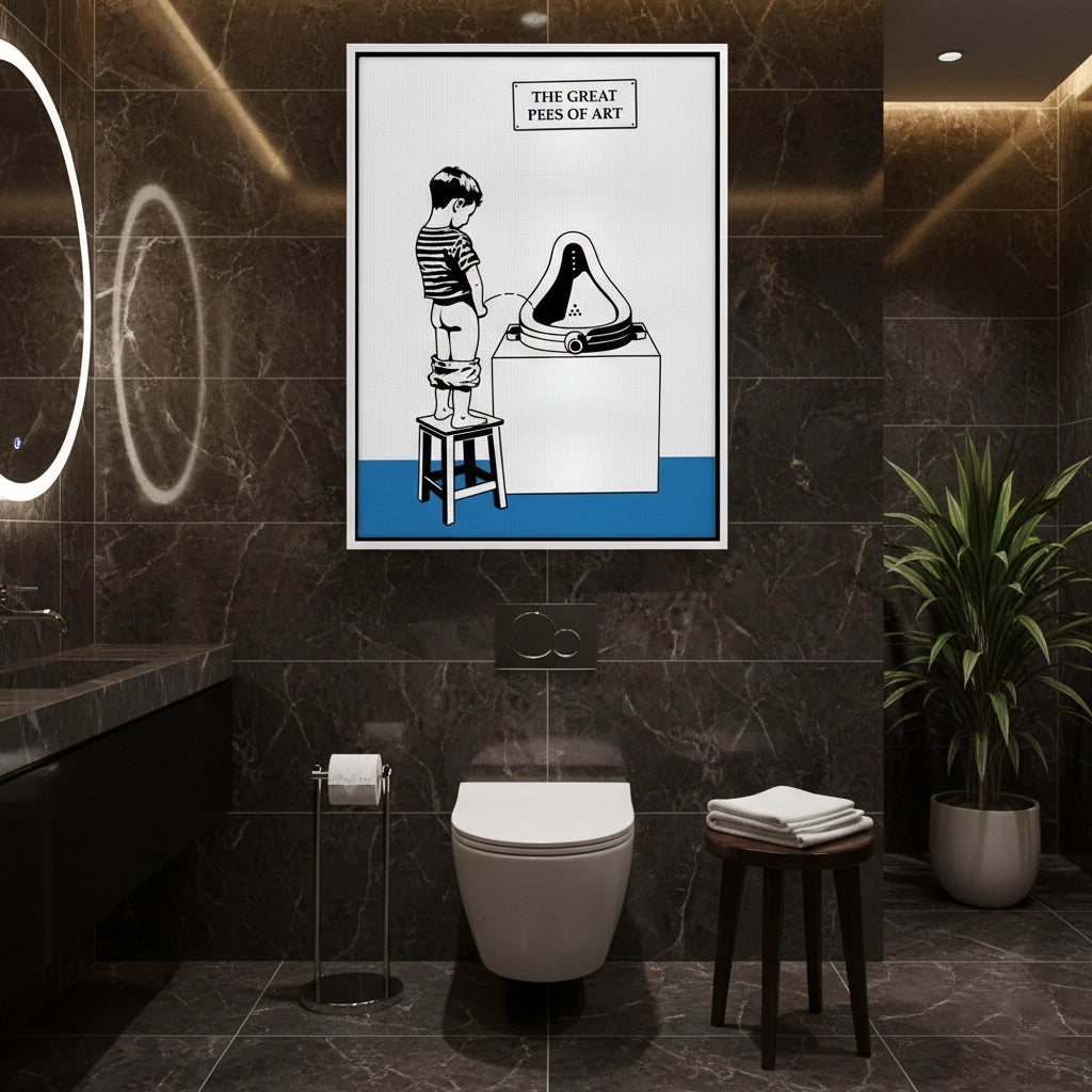 2The Great Pees of Art - Canvas