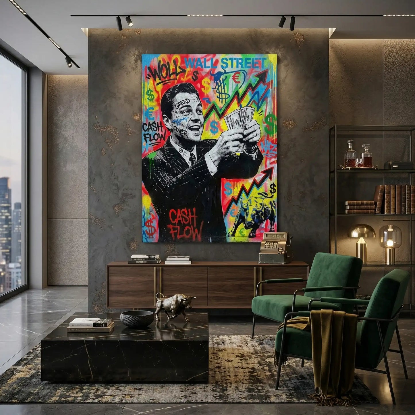 2The Hustle - Canvas