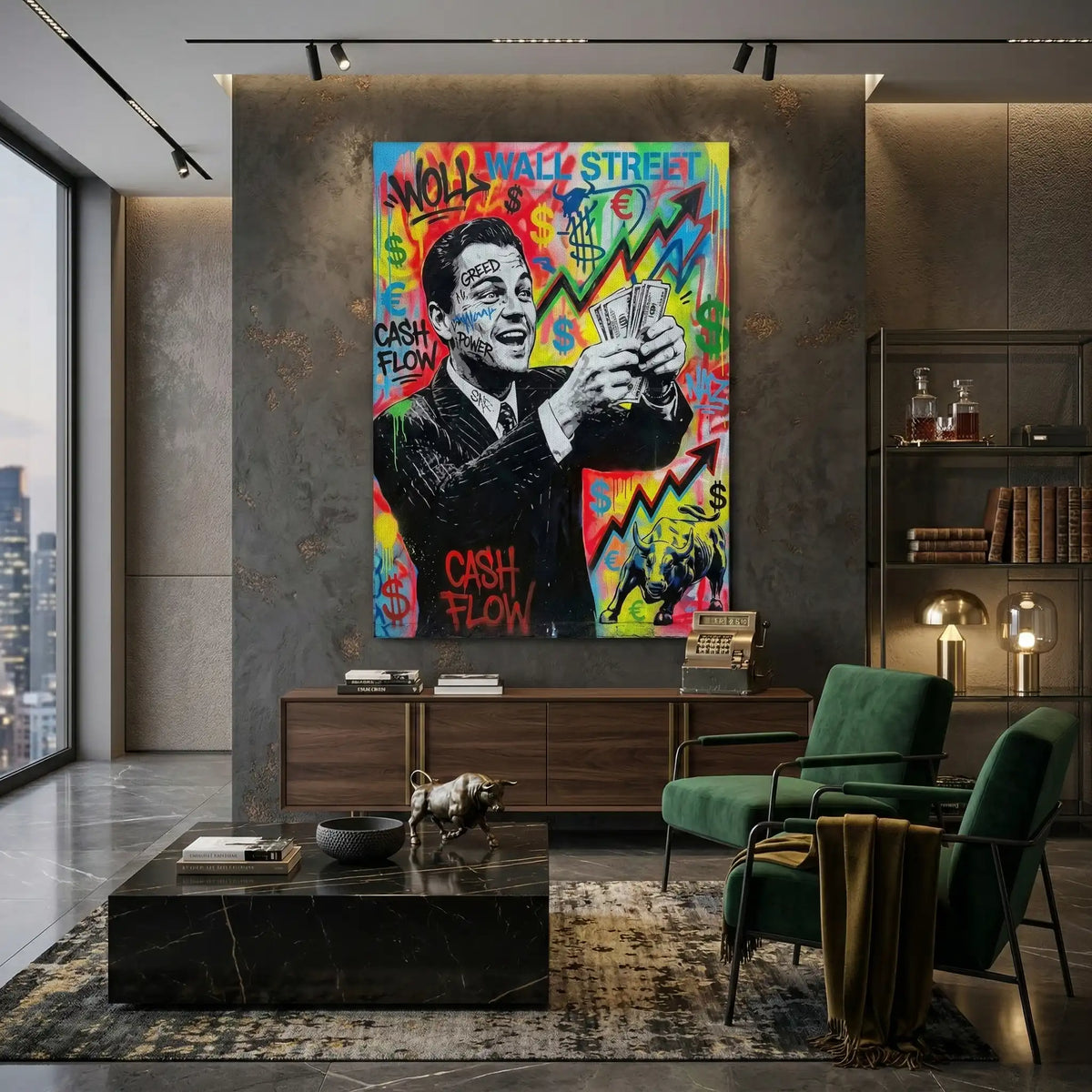 The Hustle - Canvas