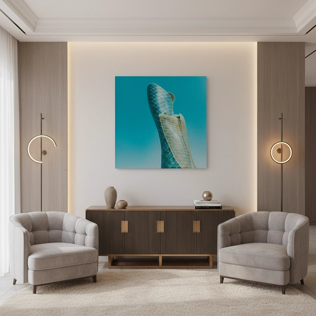 The Leaning Tower of Abu Dhabi - Canvas