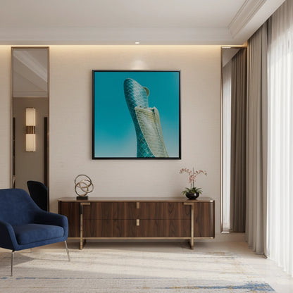 The Leaning Tower of Abu Dhabi - Canvas