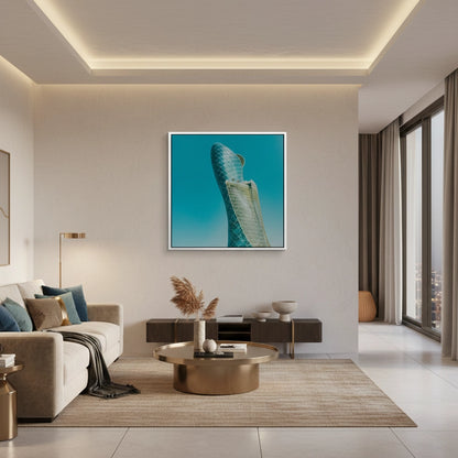 The Leaning Tower of Abu Dhabi - Canvas